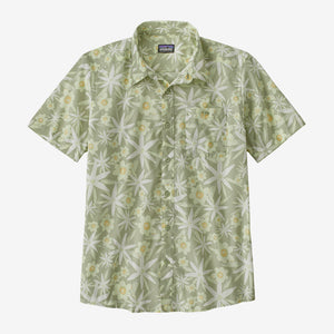 Go To Short Sleeve Shirt: Verano- Salvia Green