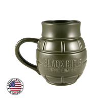 Black Rifle Grenade Mug