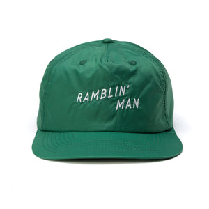 Ramblin' Man Nylon Snapback- Green