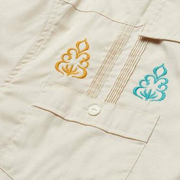 Guayabera Shirt- Riverbed