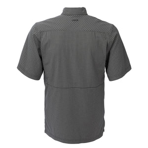 Relaxed TekCheck Short Sleeve Shirt- GunMetal
