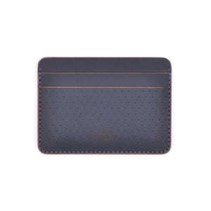 Leather Half Wallet- Perf'd