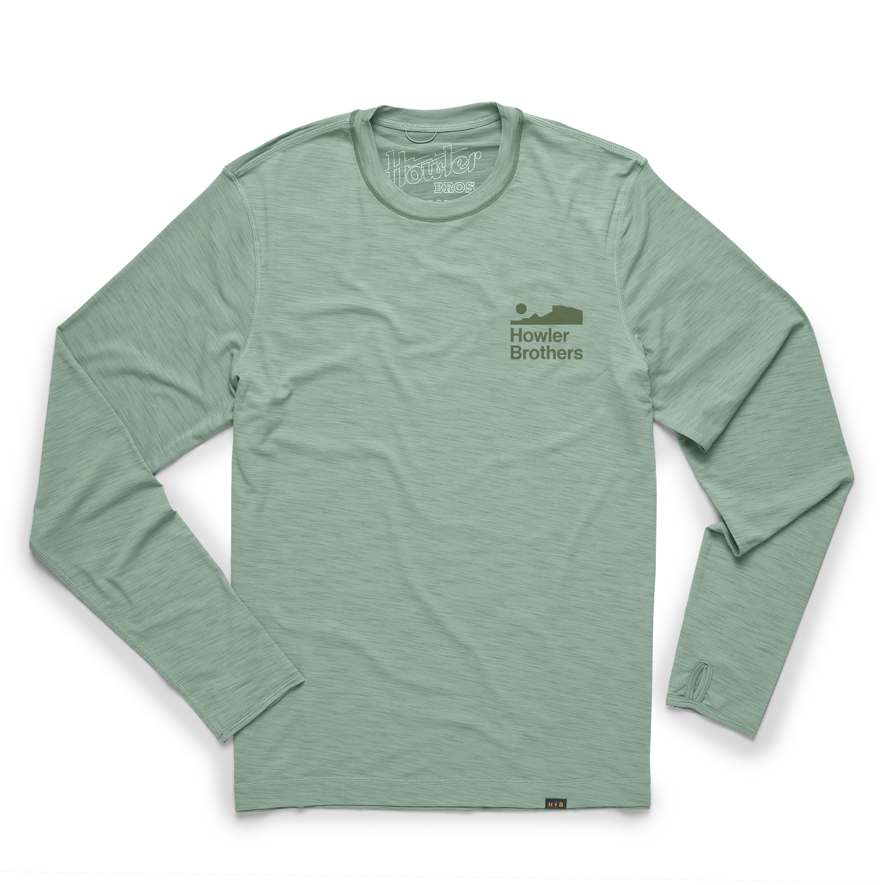 HB Tech T-Shirt- Granite Green