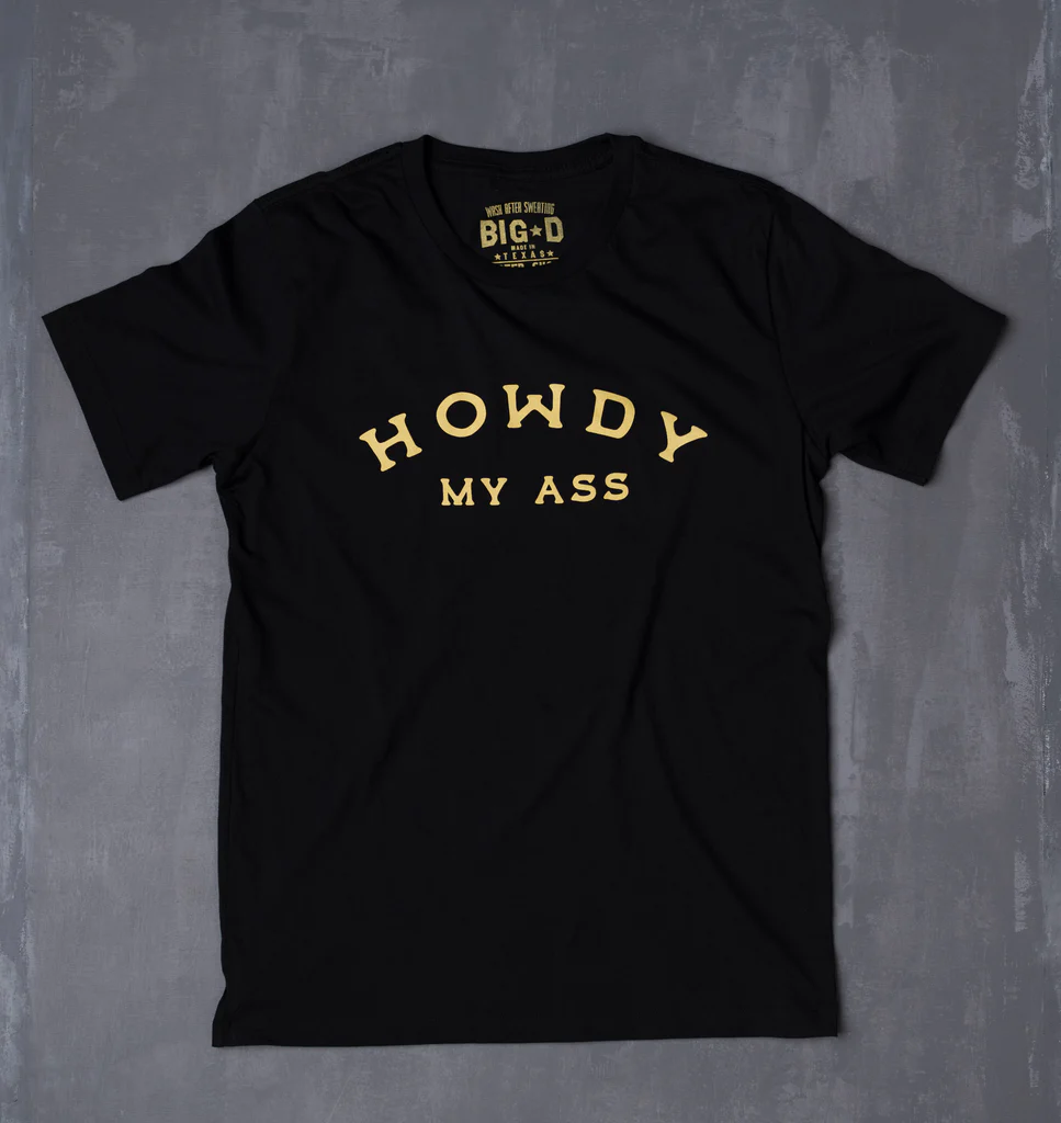 Howdy T-Shirt- Black