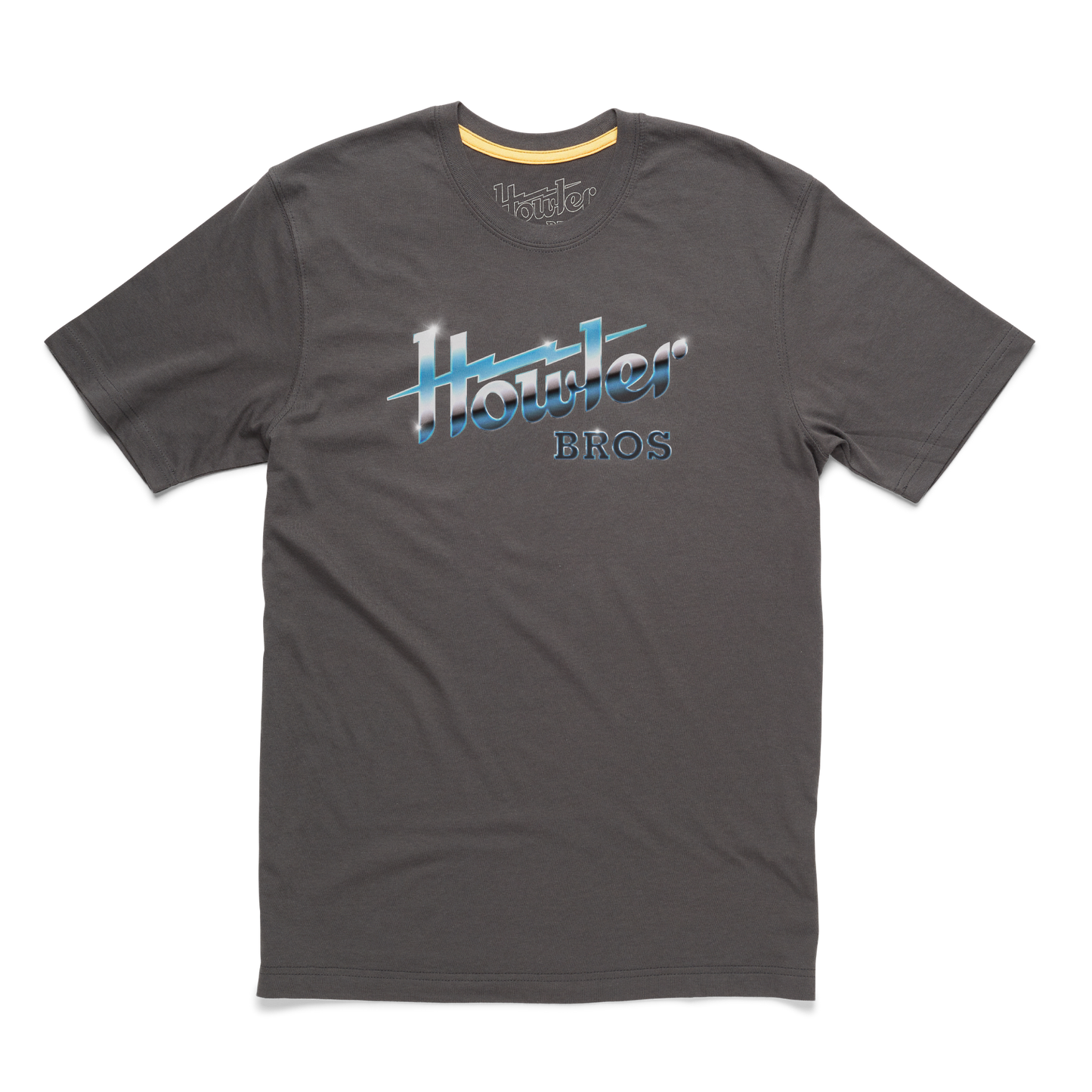 Howler Electric Metallic T-Shirt - Antique Black