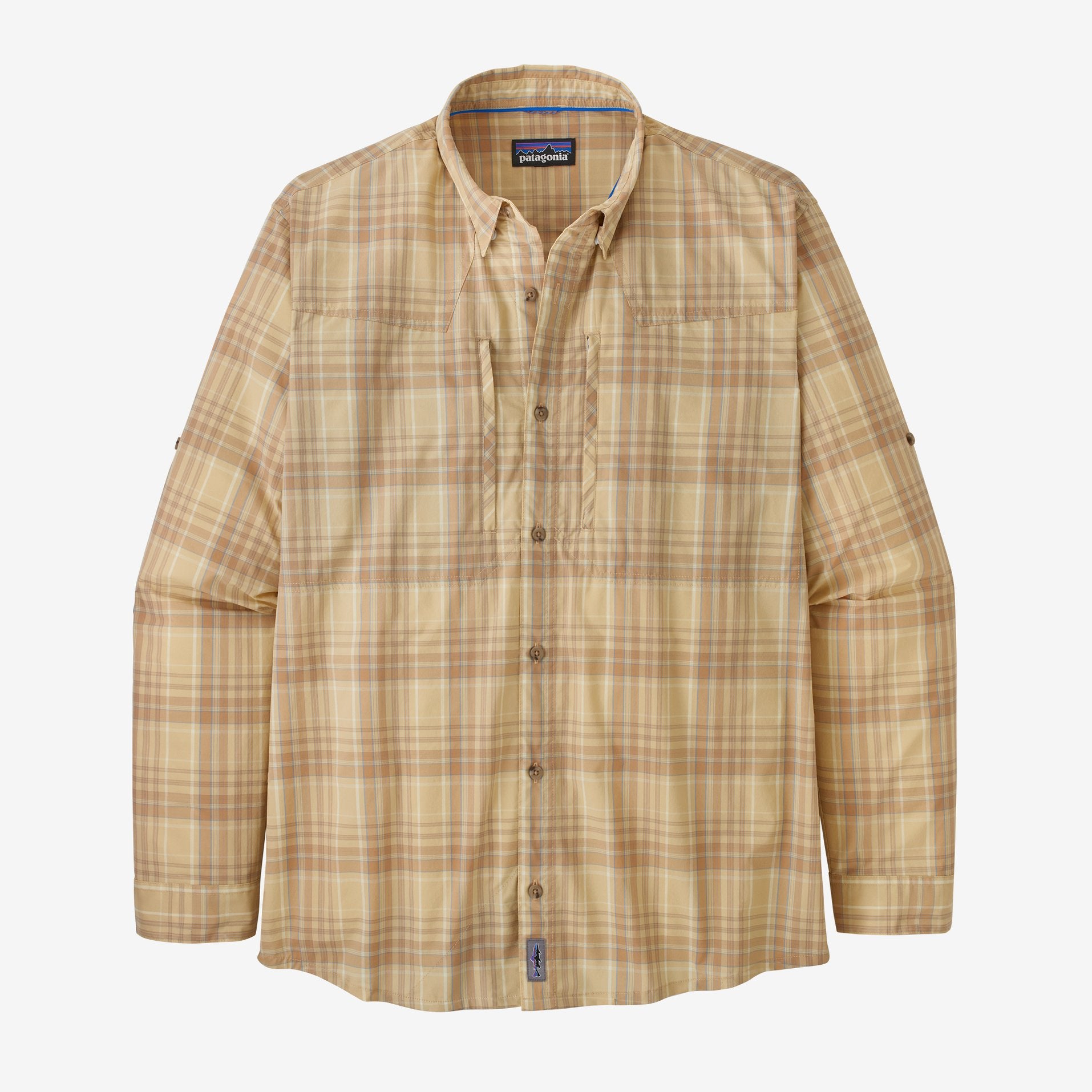 Sun Stretch Long Sleeve Shirt-Jetty: Sespe Tan