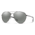 Layback: Gunmetal- Polarized Platinum Mirror