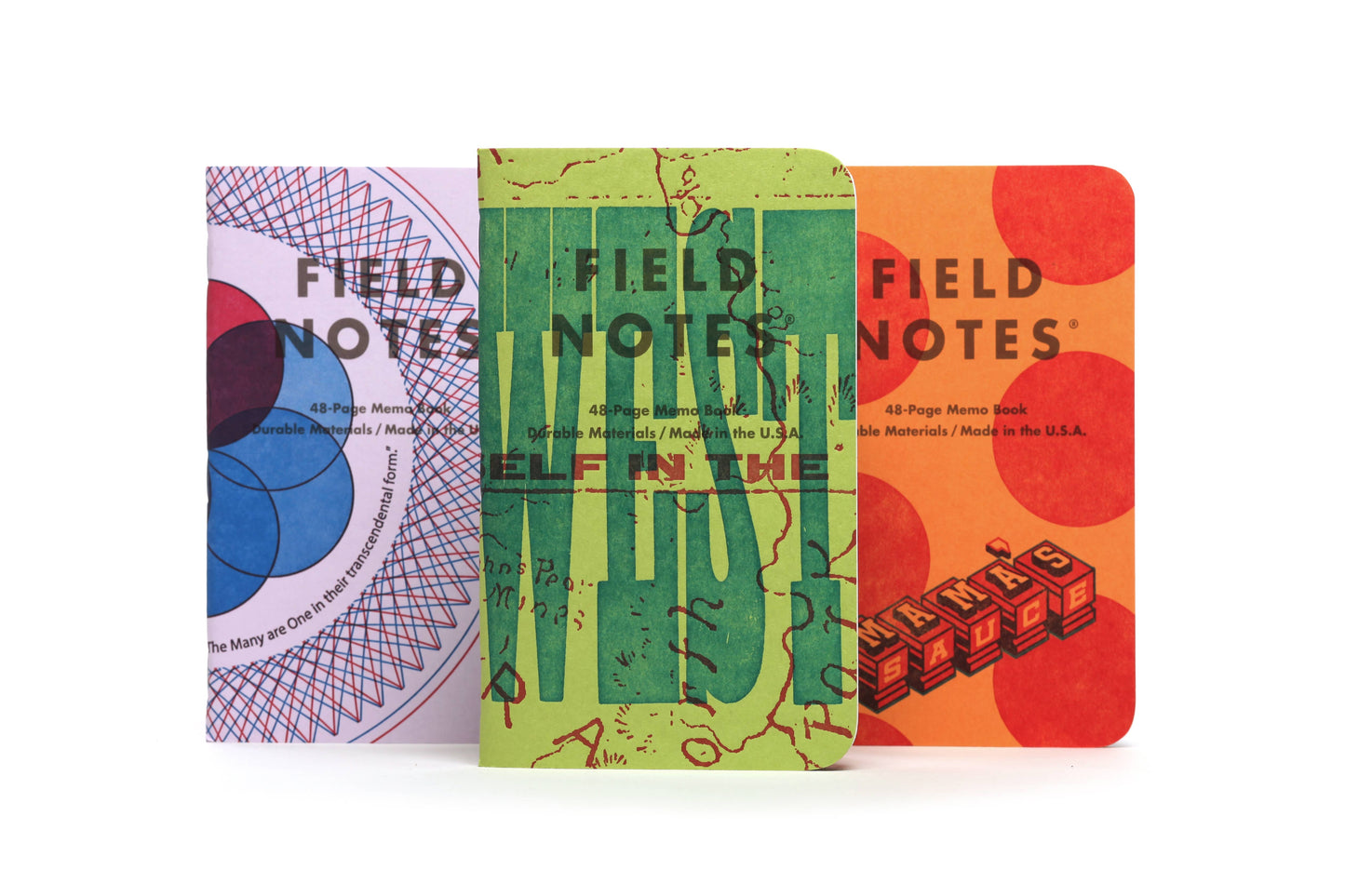 Field Notes- Letterpress Series