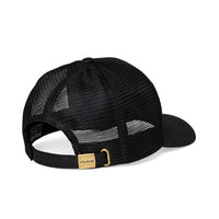 Black Logger Mesh Cap