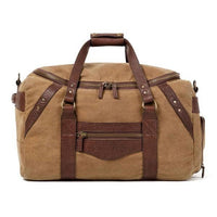 Campaign Waxed Canvas Duffle- Medium