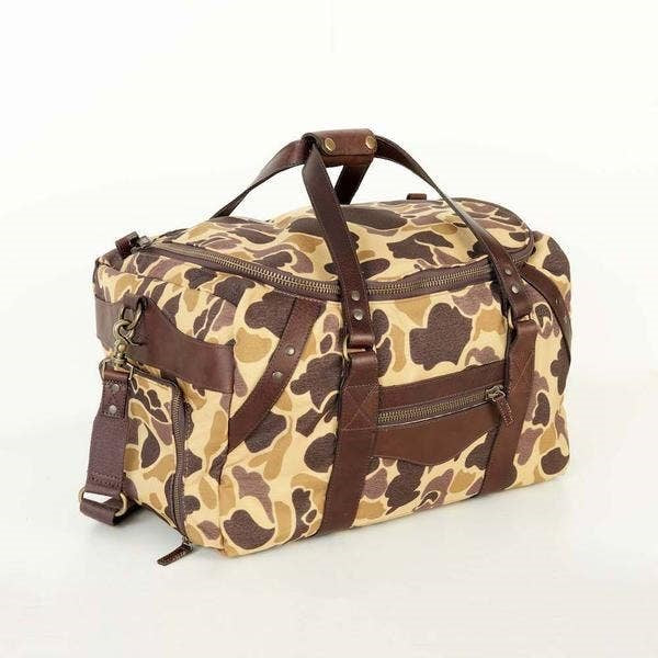 Campaign Waxed Canvas Duffle- Medium