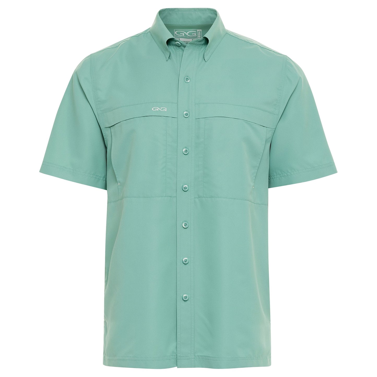 Relaxed MicroFiber Short Sleeve Shirt- Dorado