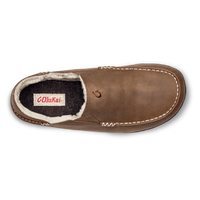 Moloa Slipper- Toffee/Dark Wood