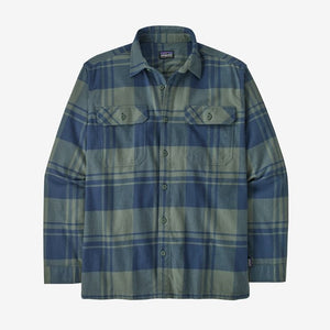Fjord Flannel Shirt: Live Oak- Hemlock Green