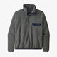 Synchilla Snap-T Pullover- Nickel/Navy Blue