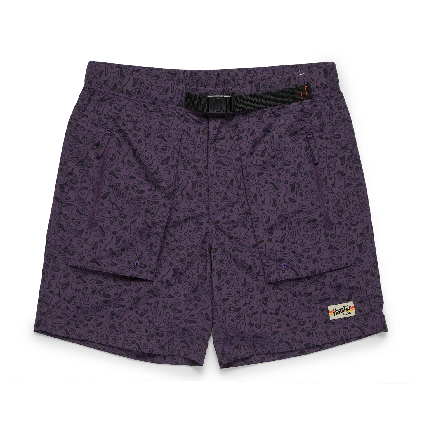 Pedernales Packable Shorts: Alchemy-Grape