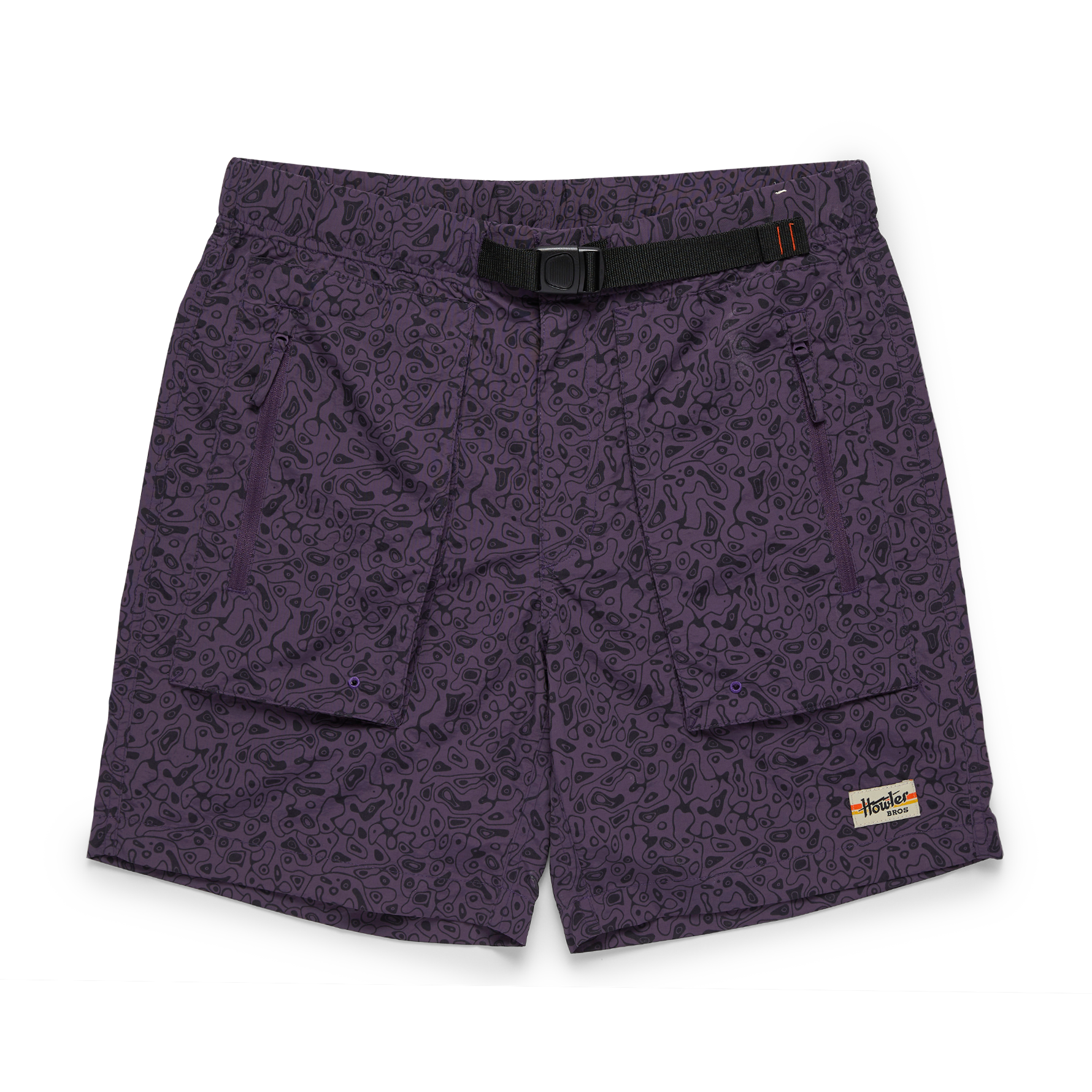 Pedernales Packable Shorts: Alchemy-Grape