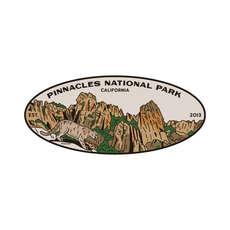 Pinnacles National Park Sticker Lone Star Dry Goods pinnacles-national-park-sticker-lone-star-dry-goods