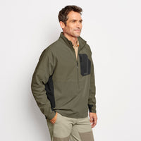 Pro LT Softshell Pullover- Olive