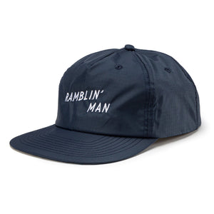 Ramblin' Man Nylon Snapback- Navy