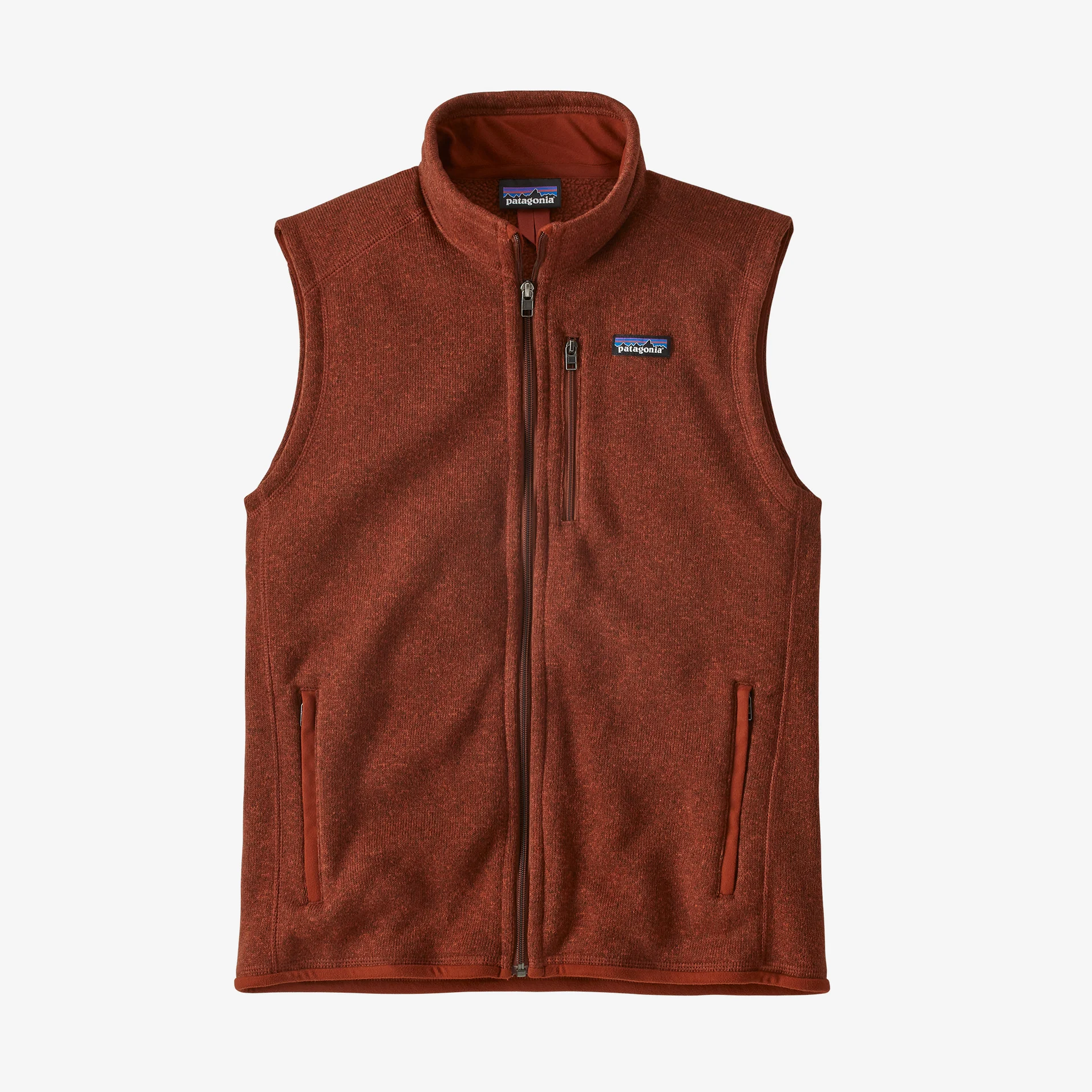 Better Sweater Vest- Barn Red