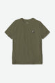 Rival Stamp Short Sleeve T-Shirt- Olive