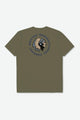 Rival Stamp Short Sleeve T-Shirt- Olive