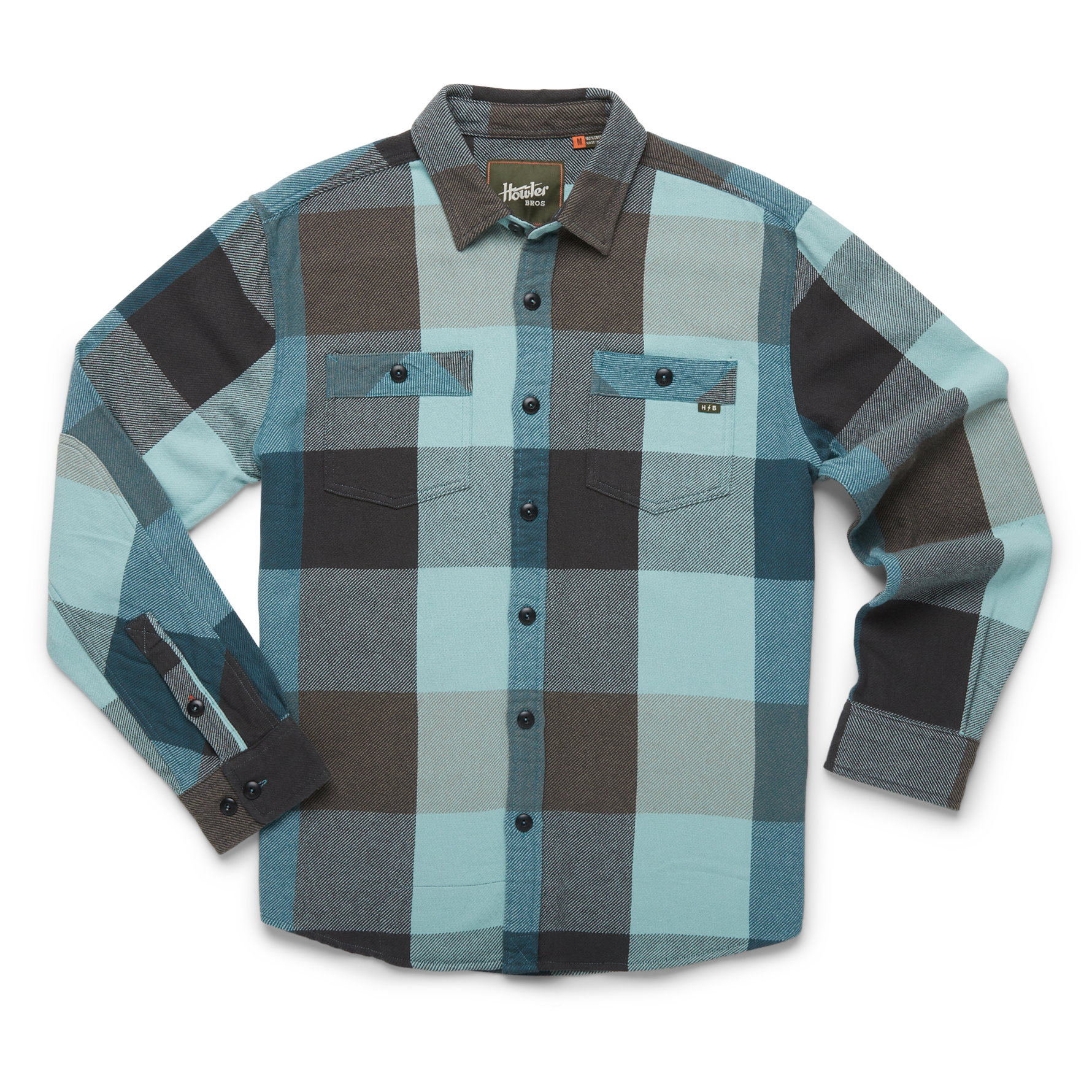 Rodanthe Flannel: Outback Plaid- Bluewing