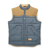 Rounder Vest- Smoked Blue/British Khaki