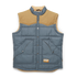 Rounder Vest- Smoked Blue/British Khaki
