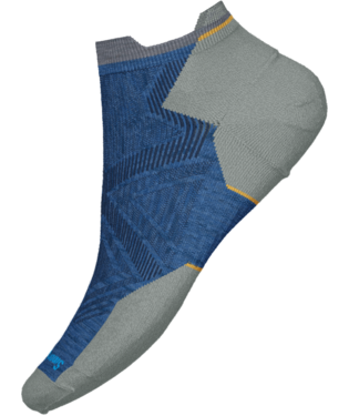 Run Targeted Cushion Ankle Sock- Neptune Blue