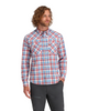 Brackett Long Sleeve Shirt- Sumac/Midnight Window Plaid