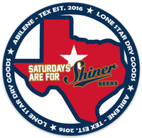 Shiner Saturday Stickers