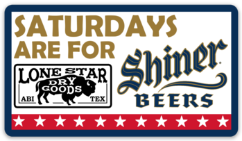 Shiner Saturday Stickers