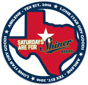 Shiner Saturday Stickers
