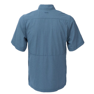 Relaxed TekCheck Short Sleeve Shirt- Slate