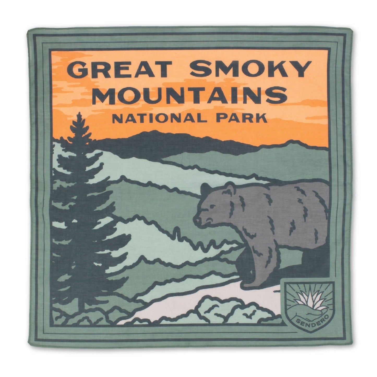 Great Smoky Mountains Bandana