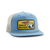 Pelican Badge Snapback Hat- Blue