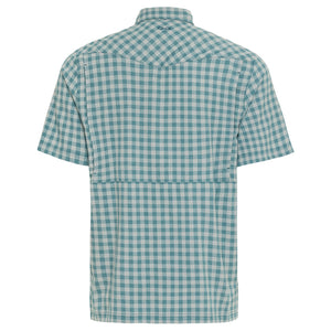 Relaxed Pearl Snap Short Sleeve Shirt- Mahi