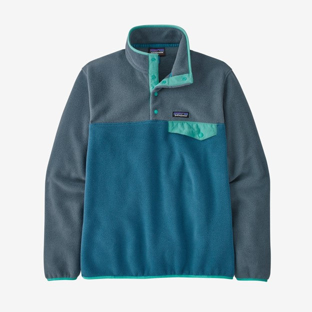 Synchilla Lightweight Snap-T Pullover- Wavy Blue