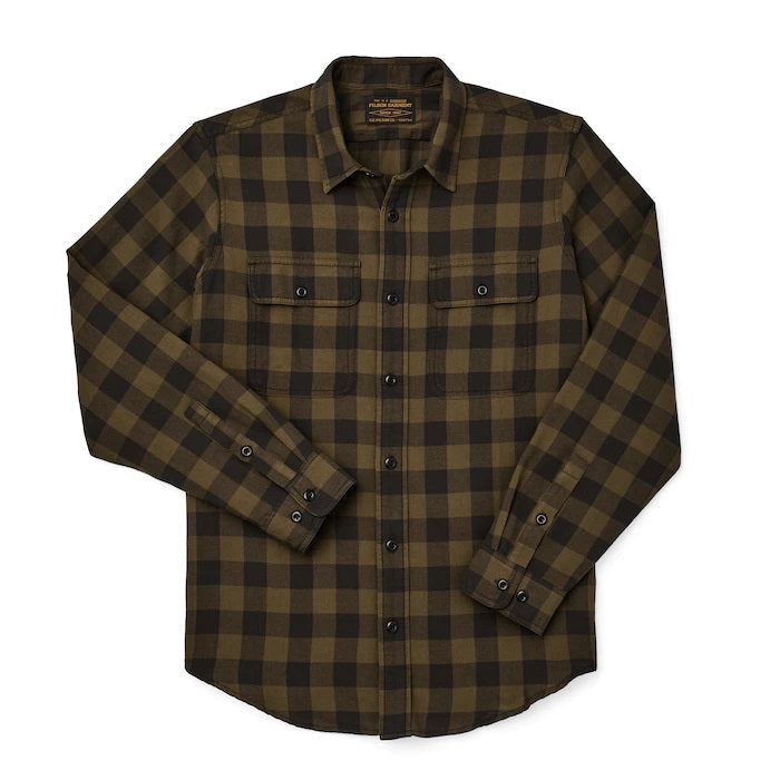 Scout Shirt- Dark Tan Check