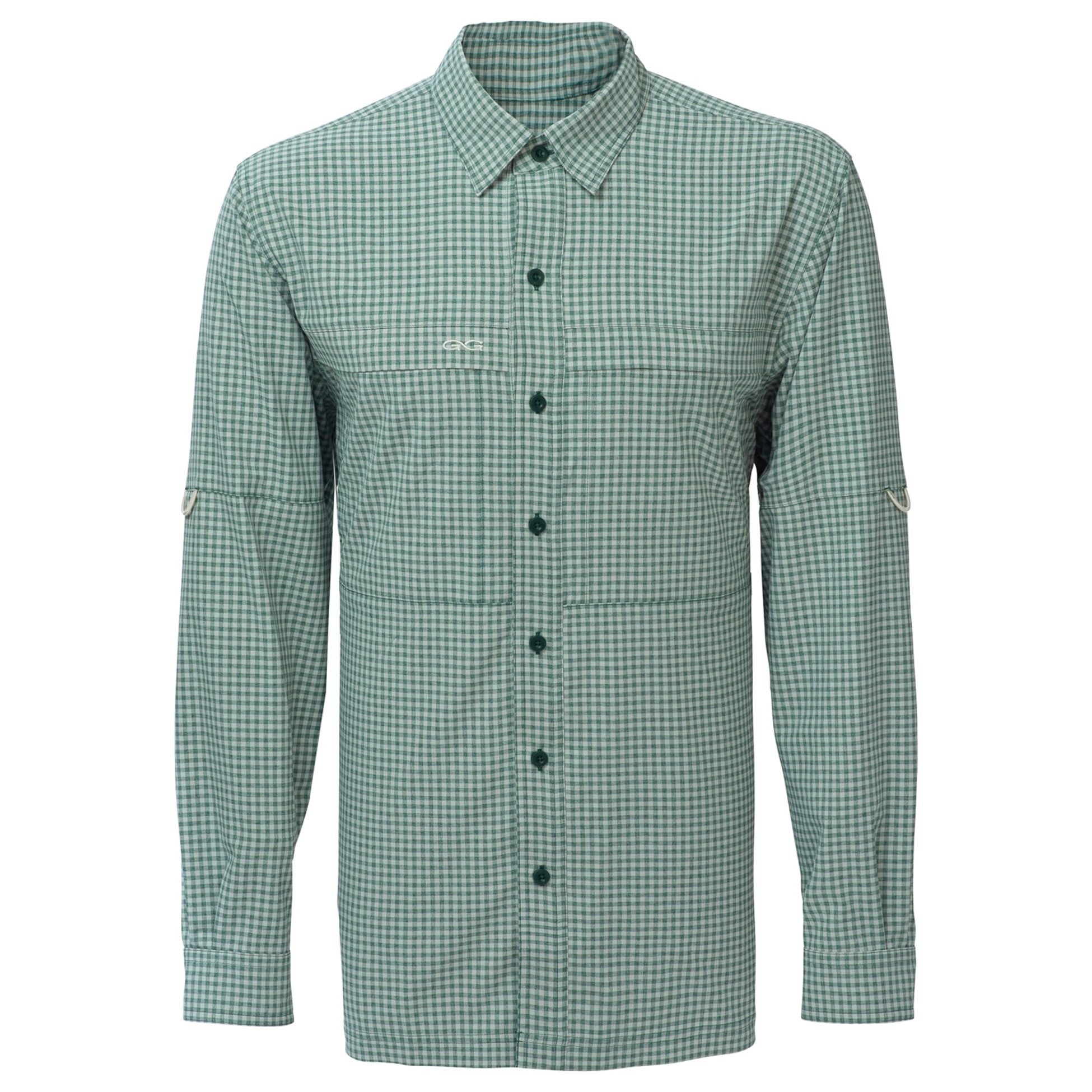 Relaxed TekCheck Long Sleeve Shirt- Mallard