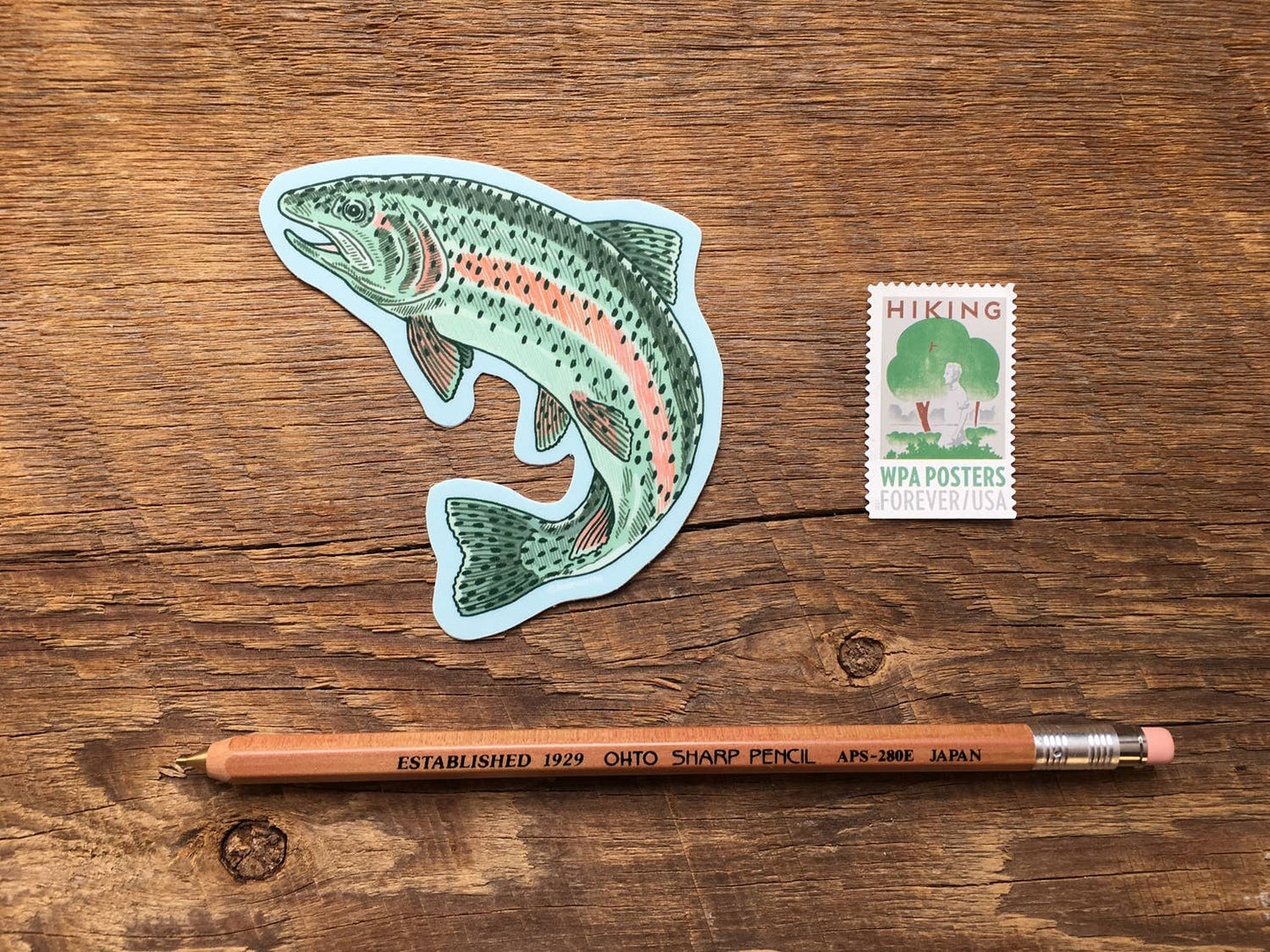 Trout Sticker