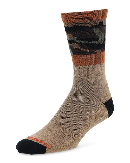 Daily Sock- Woodland Camo